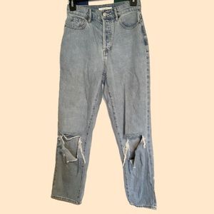 Pacsun High Rise Straight Jeans. Size 24 waist.